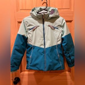 Spyder Girl’s Ski Jacket w/ tech pockets & thumb holes